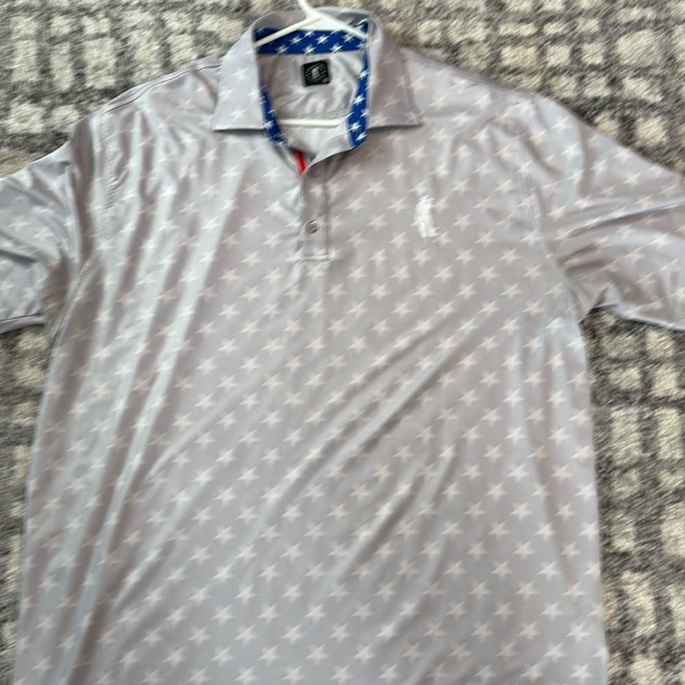 2xl “ U Suck at golf” golf shirt